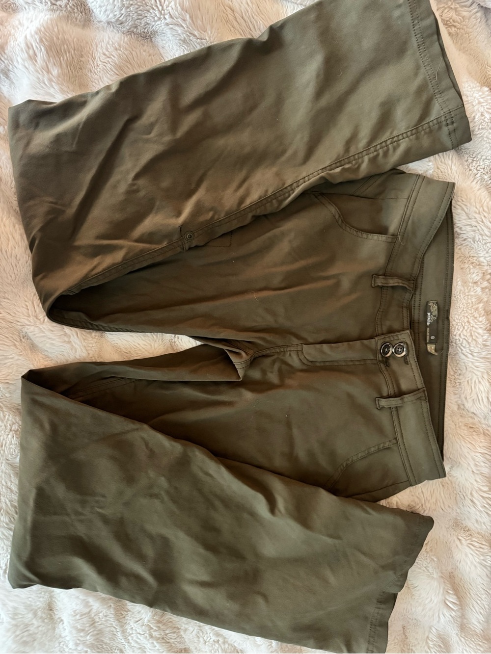 Prana Women's Olive Green Chino Pants